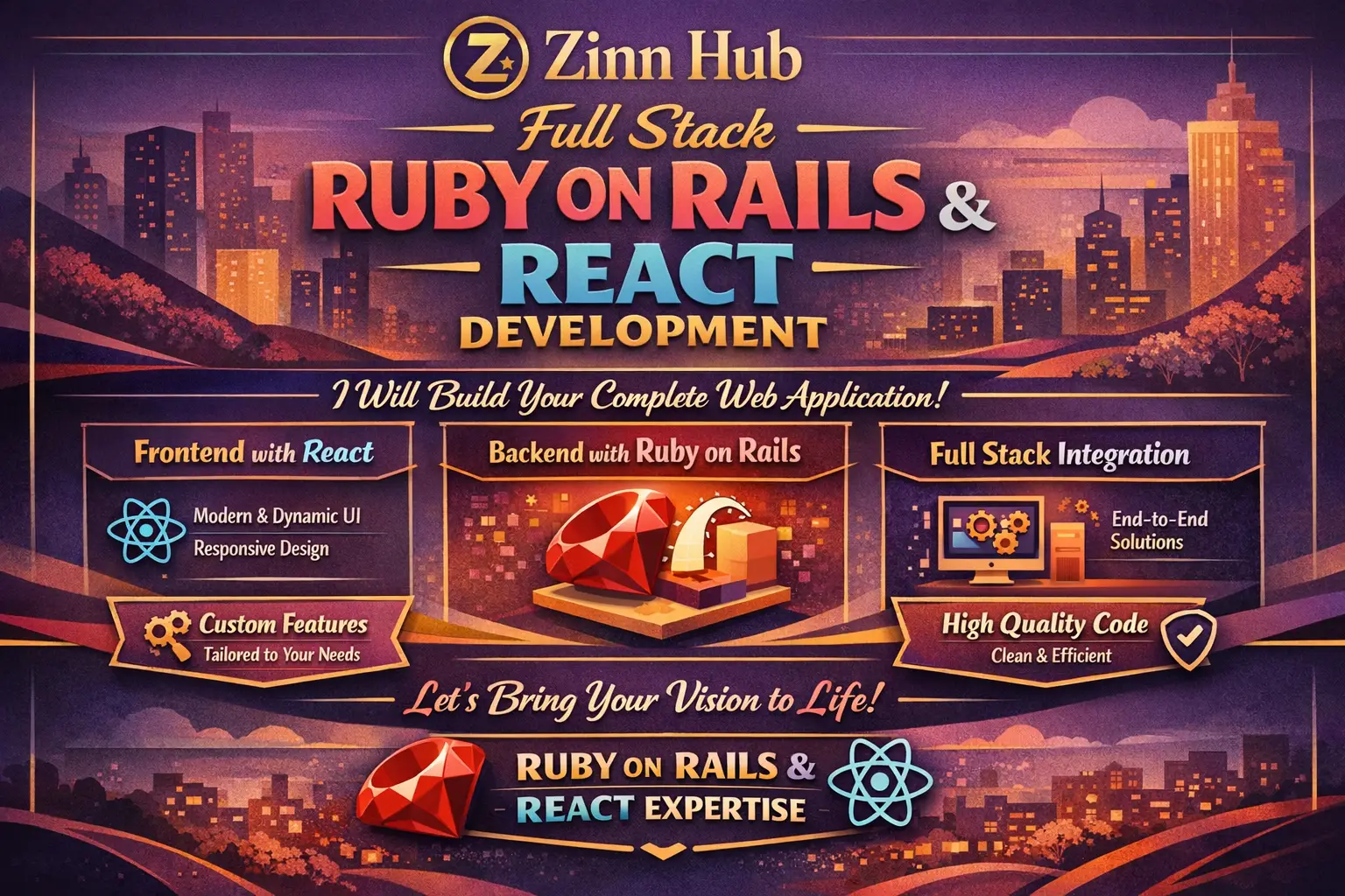 Develop And Design Full Stack Ruby On Rails Projects With React 1 Develop And Design Full Stack Ruby On Rails Projects With React