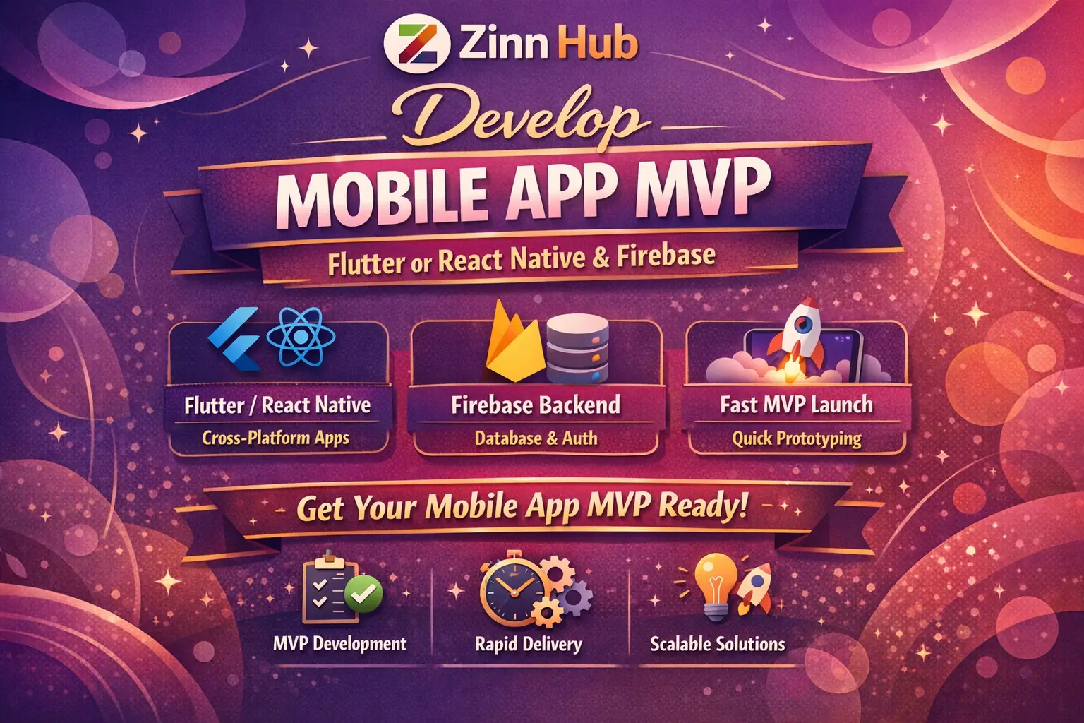 Develop Mobile App Mvp Using Flutter Or React Native And Firebase 1 Develop Mobile App Mvp Using Flutter Or React Native And Firebase