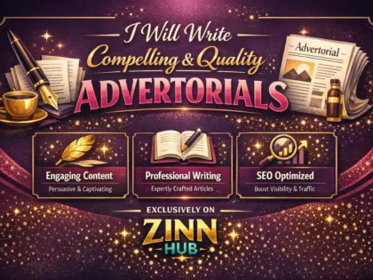 Write Compelling And Quality Advertorials