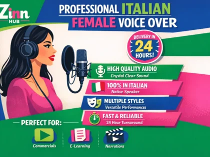 Record A Professional Italian Female Voice Over In 24H 2 Record A Professional Italian Female Voice Over In 24H