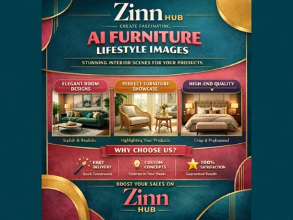 Create Fascinating Ai Furniture Lifestyle Image In Interiors