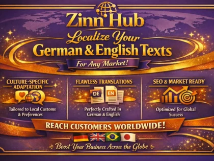 Localize Your German And English Texts For Any Market
