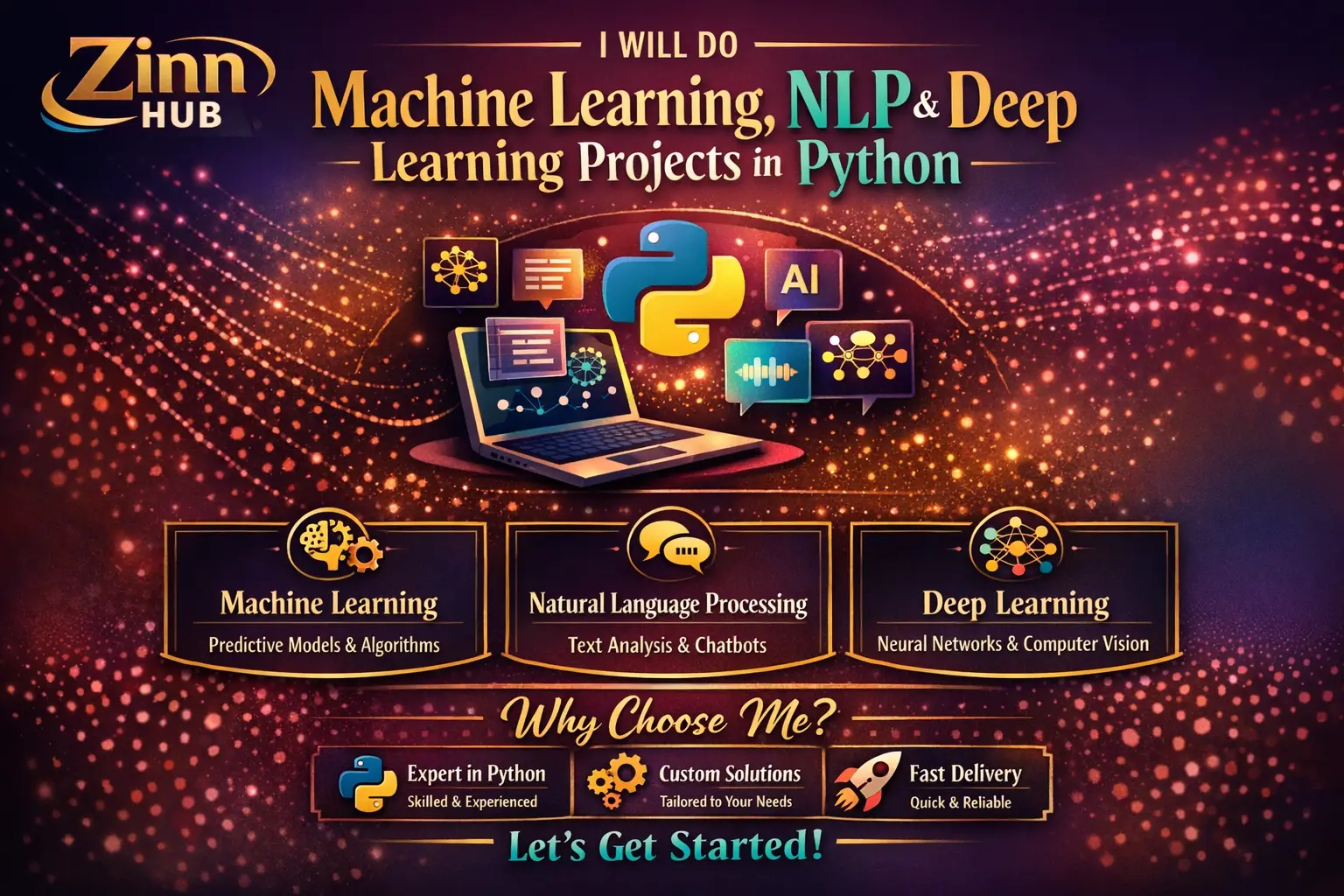 Do Machine Learning, Nlp, Deep Learning Projects In Python 1 Do Machine Learning