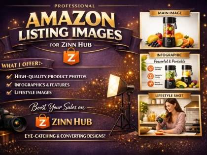 design amazon listing images