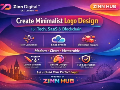 Create Minimalist Logo Design for Tech