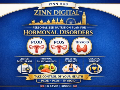 personalize nutrition plan for hormonal disorders pcod pcos thyroid