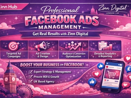 Professional Facebook Ads Campaign Management by Zinn Digital ™