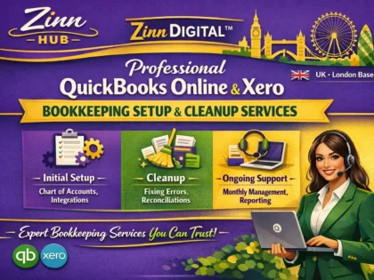 Professional QuickBooks Online & Xero bookkeeping setup and cleanup services