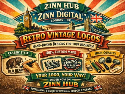 Create Retro Hand-Drawn Vintage Logos For Your Company - Zinn Digital ™