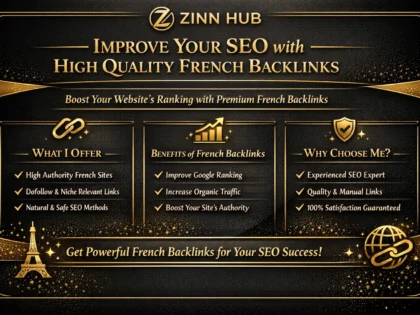 improve your SEO with high quality french backlinks