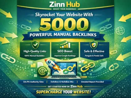 skyrocket your website with 5000 powerful manual backlinks