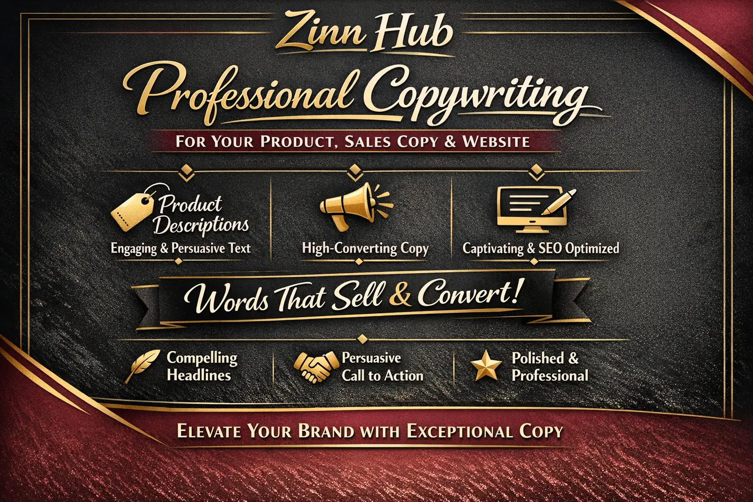 Do Professional Copywriting For Your Product, Sales Copy And Website 1 Do Professional Copywriting For Your Product