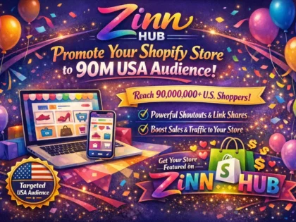 promote shoutout share link shopify website