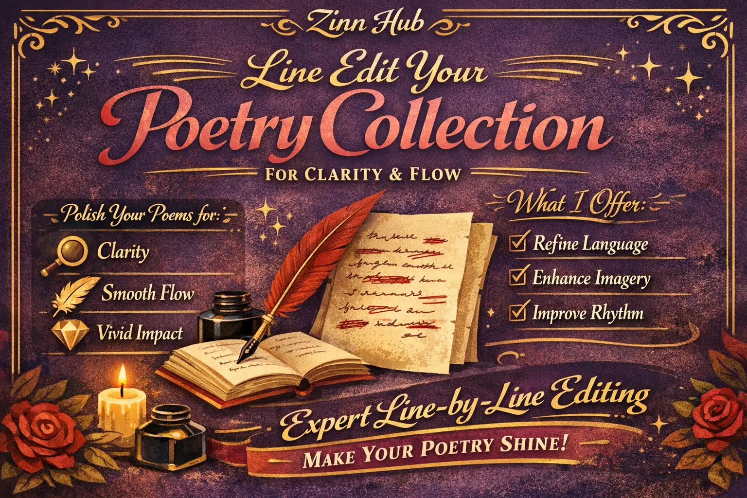 Line Edit Your Poetry Collection For Clarity And Flow 1 Line Edit Your Poetry Collection For Clarity And Flow