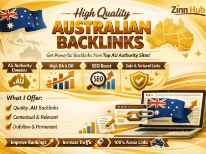 Make High Quality Australian Backlink From Au Authority Domain