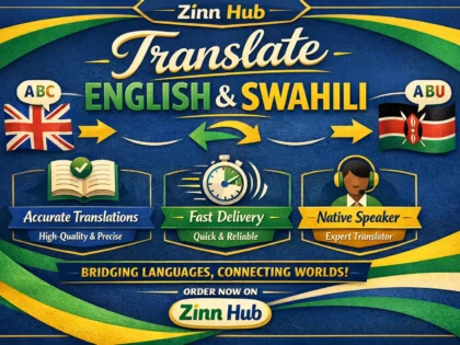 translate english and swahili
