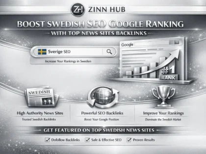 Boost Swedish Seo Google Ranking With Top News Sites Sverige Backlinks