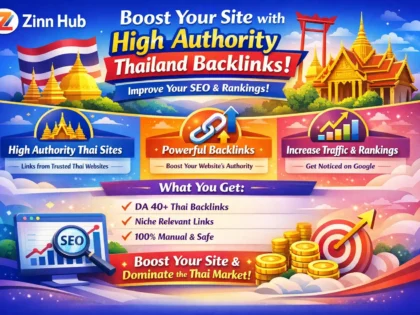 boost your site with high authority thailand backlinks for SEO ranking