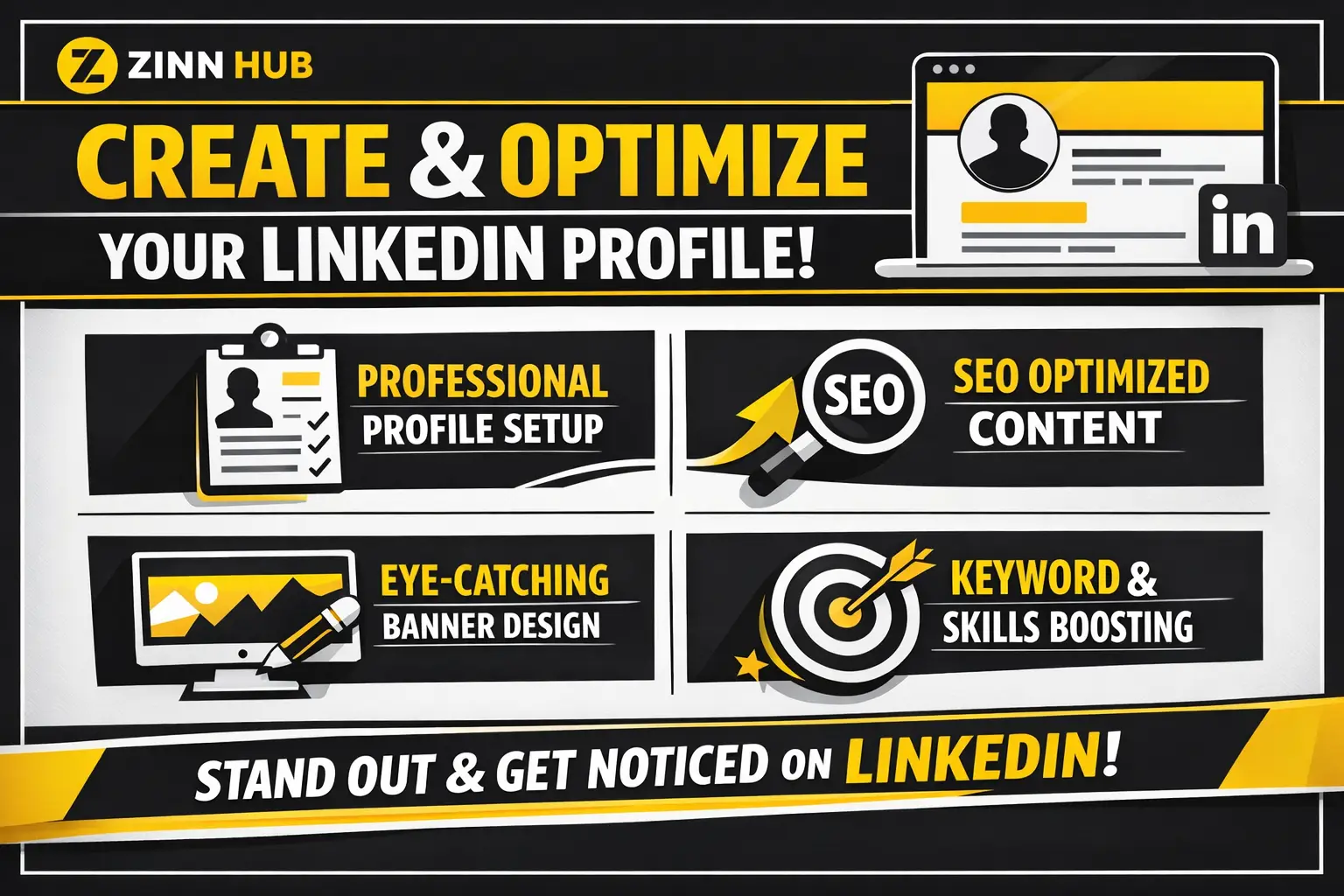 Create And Fully Optimize Your Linkedin Profile 1 Create And Fully Optimize Your Linkedin Profile