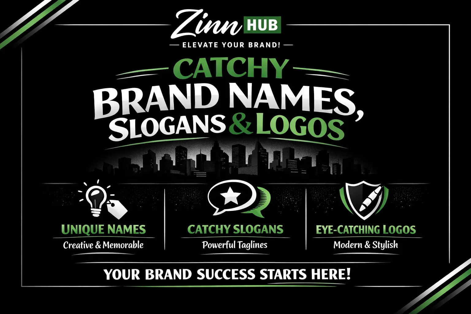 Catchy Brand Name, Business Names, Slogans And Catchy Logo 1 Catchy Brand Name