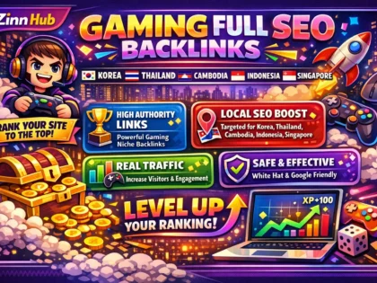 Do Gaming Full Seo Korean Thailand Cambodia Indonesia Singapore Backlinks