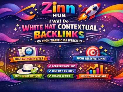 do white hat contextual backlinks on high traffic da website