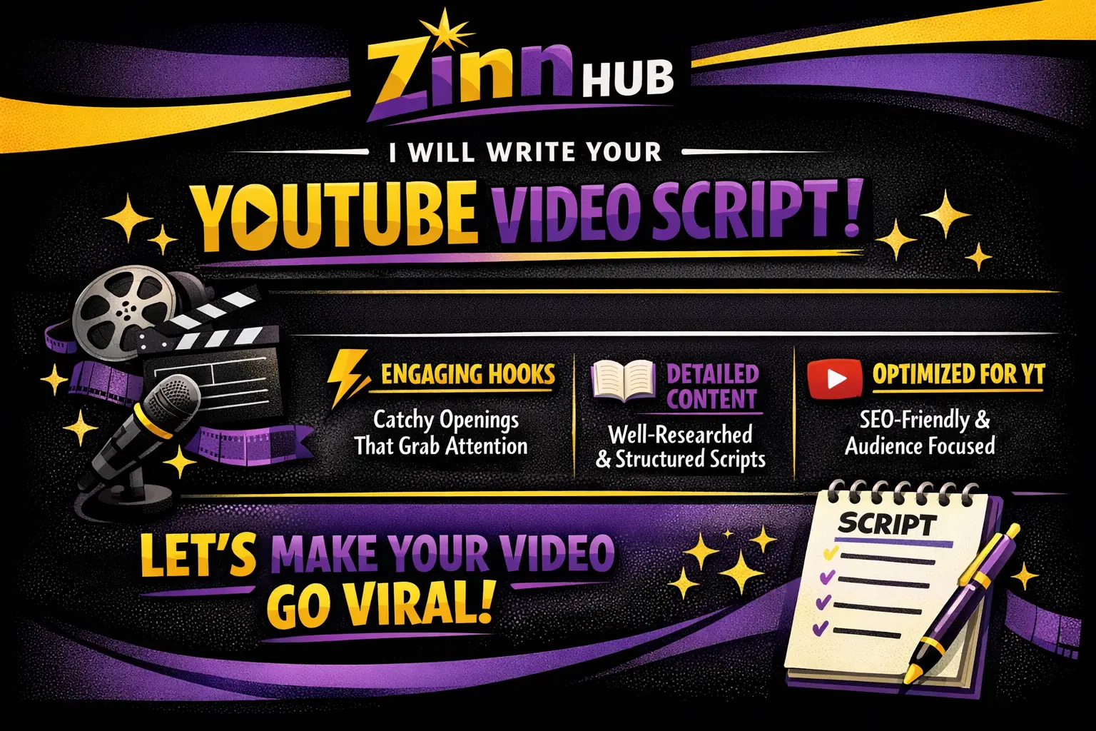 Write Your Youtube Video Script 1 Write Your Youtube Video Script