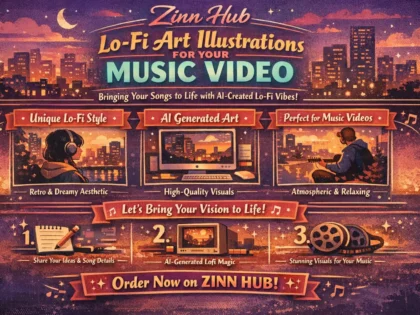 create lofi art illustrations with ai for your music video