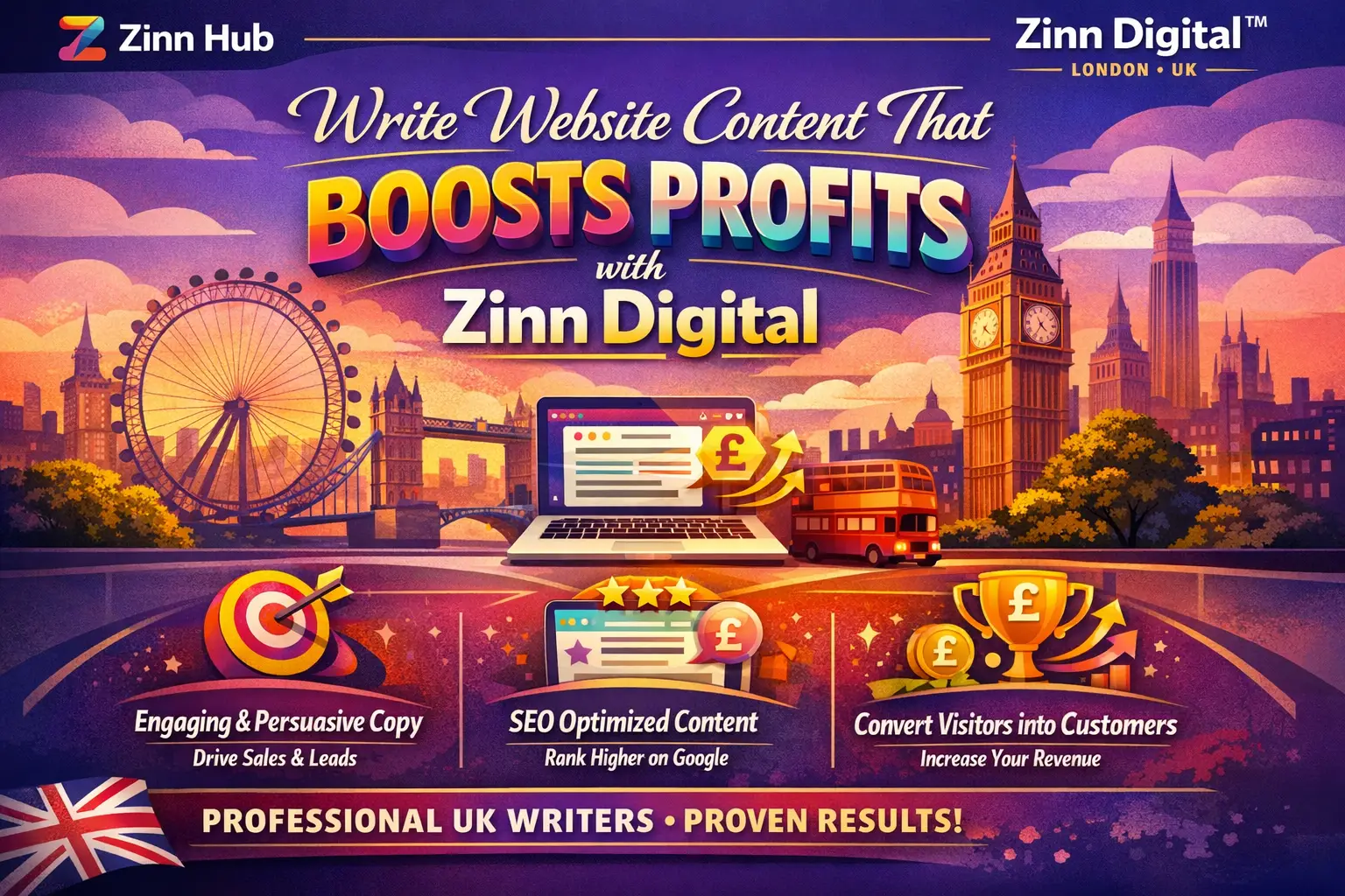 Write Website Content That Boosts Profits With Zinn Digital ™ 1 Write Website Content That Boosts Profits With Zinn Digital ™