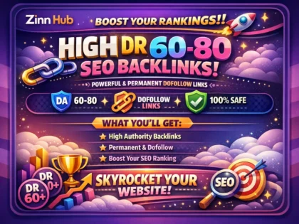 Do High Dr 60 To 80 Seo Dofollow Permanent Backlinks