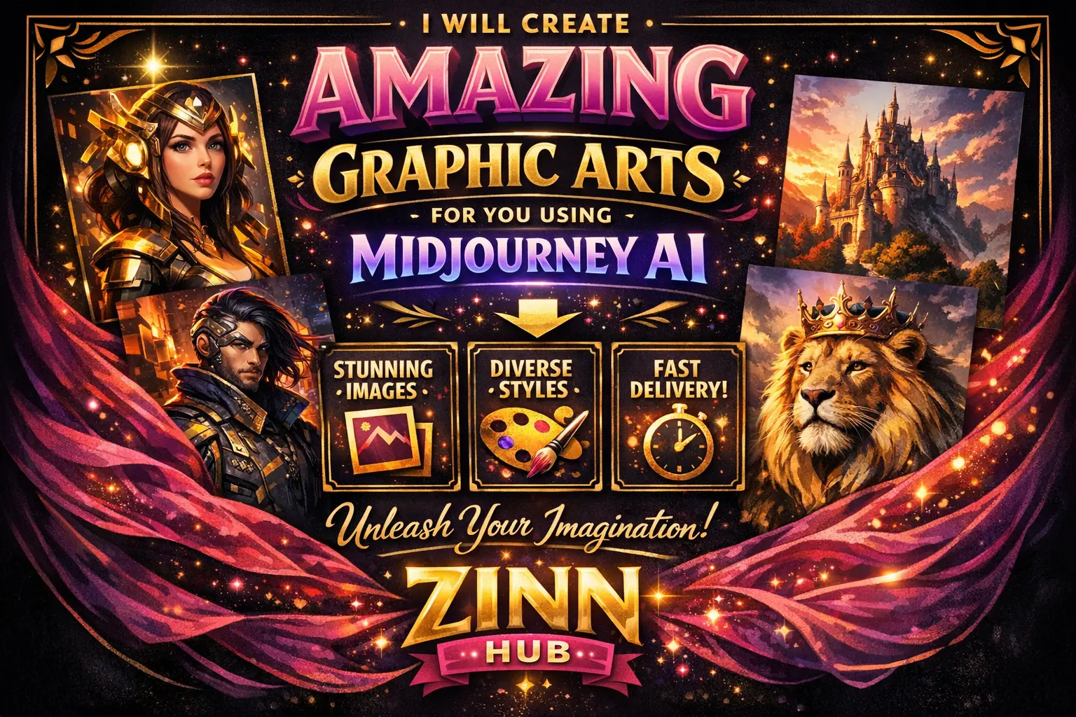 Create Amazing Graphic Arts For You Using Midjourney Ai 1 Create Amazing Graphic Arts For You Using Midjourney Ai