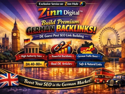 Build premium German backlinks through DE guest post SEO link building