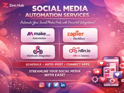 social media posts make com automation zapier make com webhook n8n io