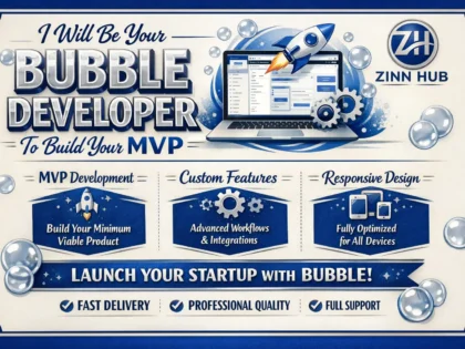 be your bubble developer for build mvp