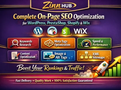 do complete onpage SEO optimization for wordpress