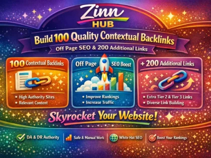 Build 100  Quality Contextual Backlinks