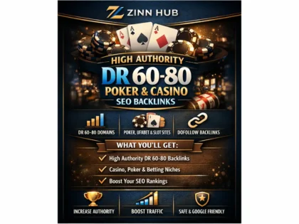 do high authority DR 60 to 80 poker ufabet slot judi dofollow seo backlinks