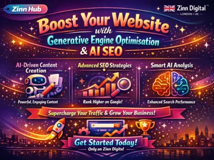 Boost your website with generative engine optimisation and AI SEO