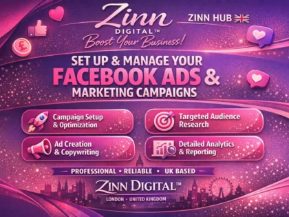 Set up and manage your Facebook ads and marketing campaigns