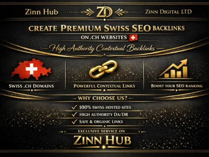 Create Premium Swiss Seo Contextual Backlinks On .Ch Websites