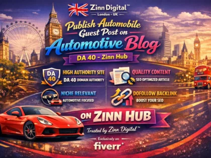 Publish Automobile Guest Post On Automotive Blog