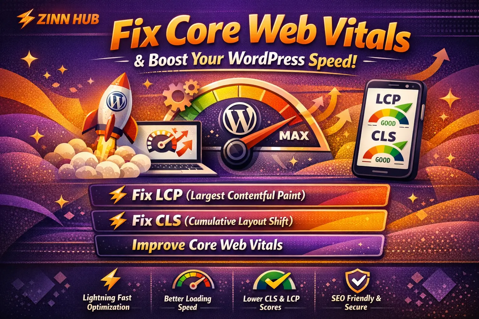 Fix Core Web Vitals Issues, Fix Lcp, Cls Issues For Wordpress Speed Optimization 1 Fix Core Web Vitals Issues