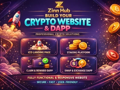 build the crypto website