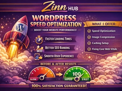do wordpress website speed optimization