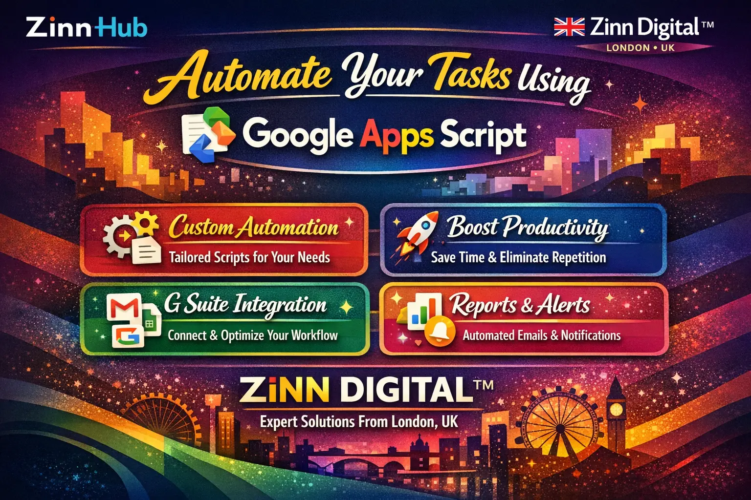 Automate Your Tasks Using Google Apps Script - Zinn Digital ™ 2 Automate Your Tasks Using Google Apps Script - Zinn Digital ™ - Image 2