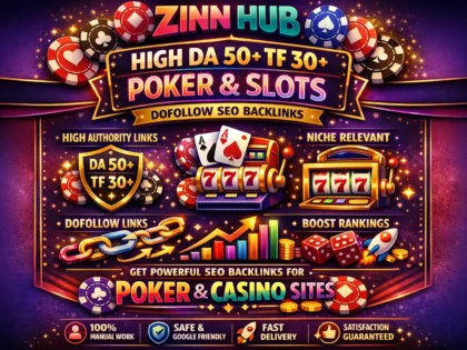 Do High Da 50 Tf 30 Plus Poker Slots Dofollow Seo Backlinks Link Building