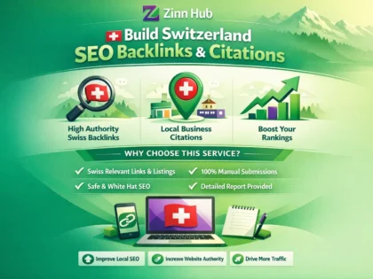 build switzerland SEO backlinks and citations