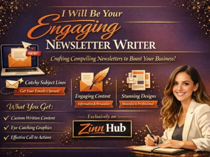 be your engaging newsletter writer
