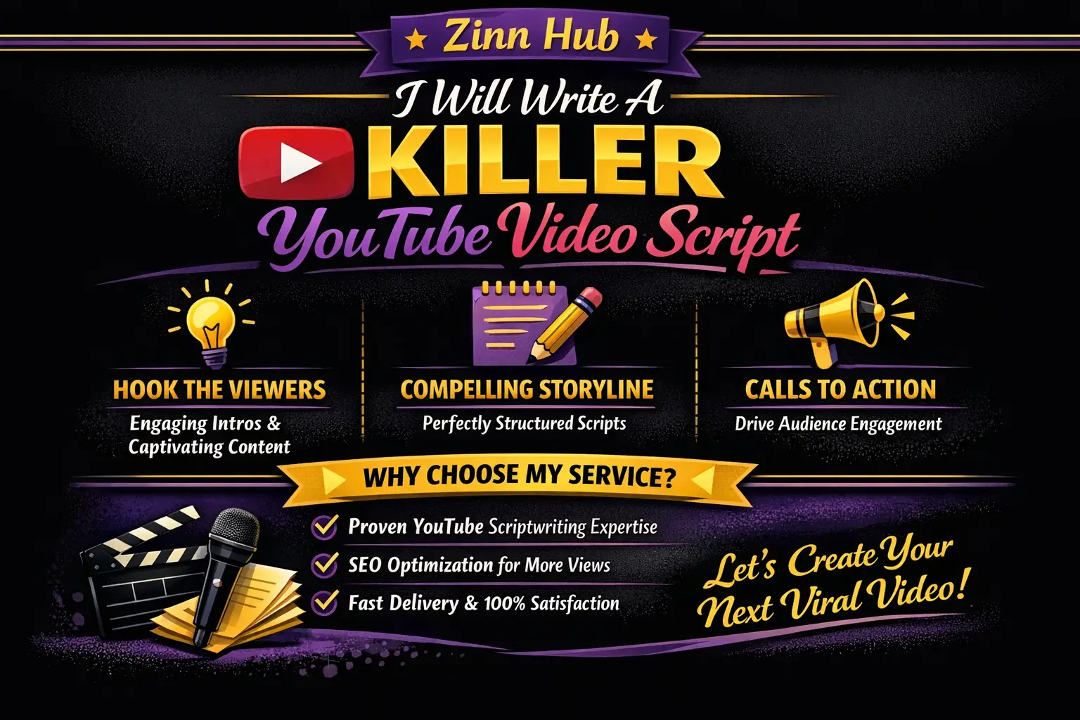 Write A Killer Youtube Video Script 1 Write A Killer Youtube Video Script