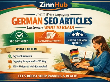 write engaging german SEO articles customers want to read